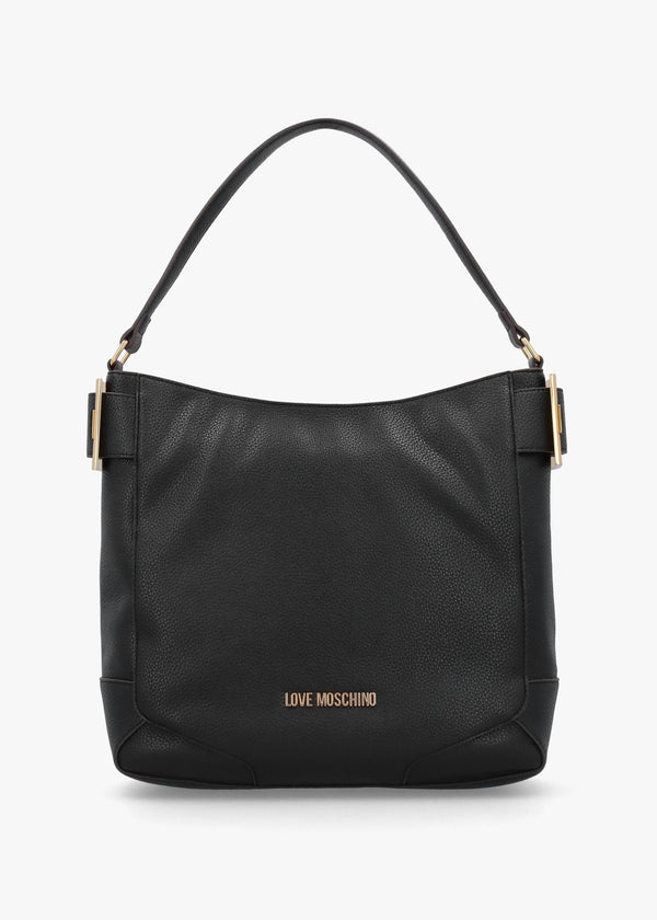 Love Moschino Black Bucket Shopper Bag