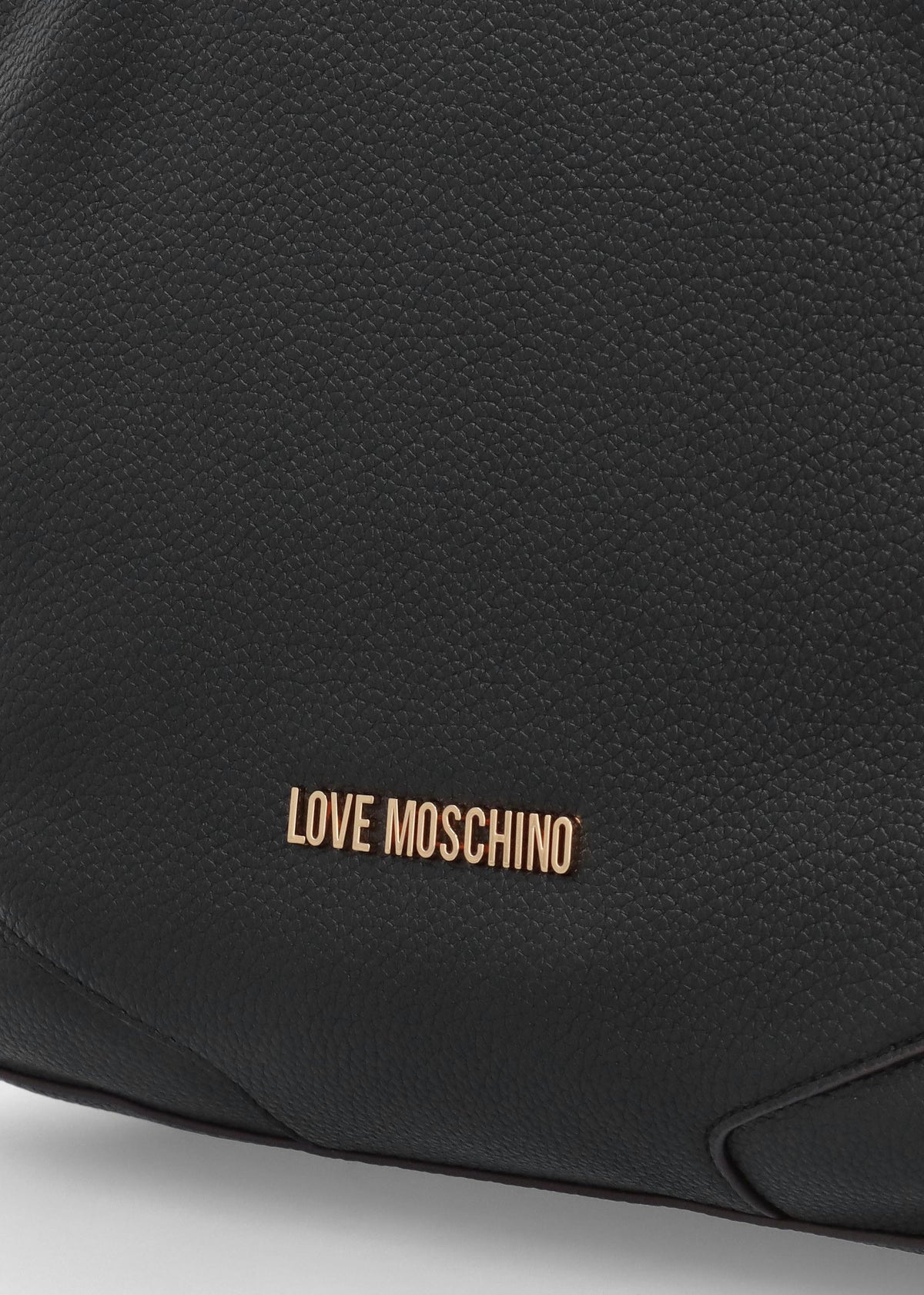 Love Moschino Black Bucket Shopper Bag