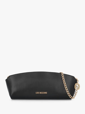 Black East West Shoulder Bag