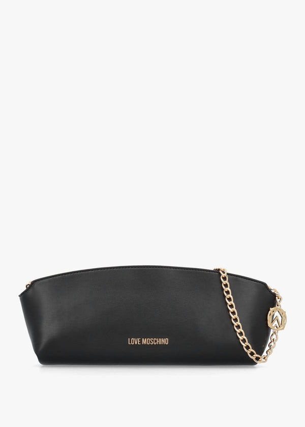 Black East West Shoulder Bag