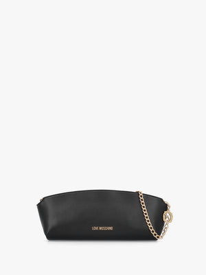 Love Moschino Black East West Shoulder Bag