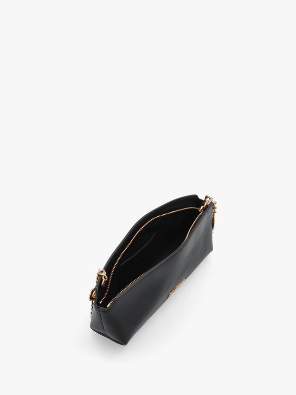 Love Moschino Black East West Shoulder Bag