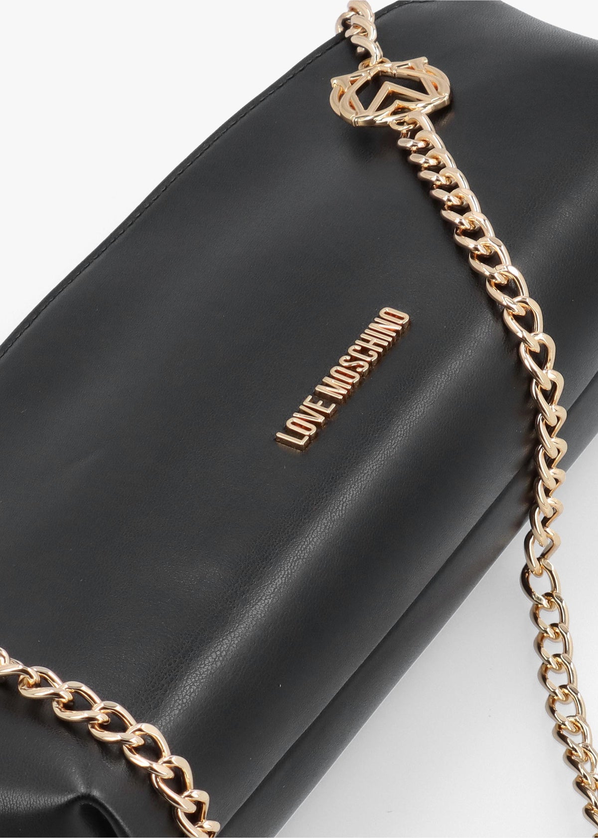 Black East West Shoulder Bag