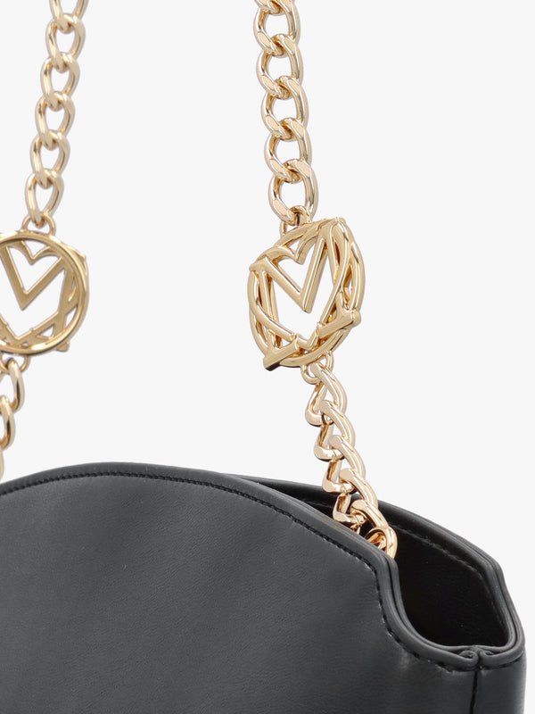 Black East West Shoulder Bag