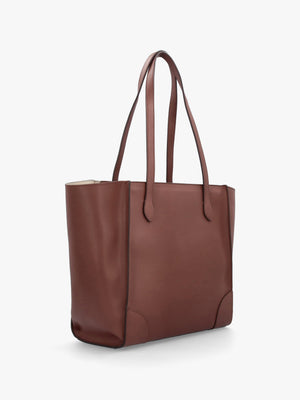 Love Moschino Tan Recycled Leather Hobo Bag