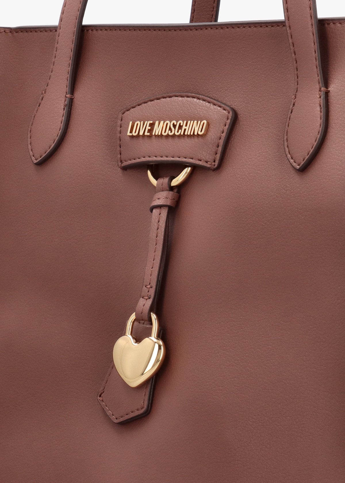 Love Moschino Tan Recycled Leather Hobo Bag