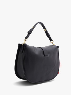 Love Moschino Bouncing Heart Black Shoulder Bag