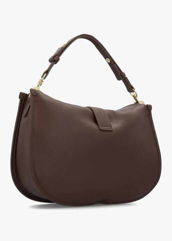 Love Moschino Bouncing Heart Brown Shoulder Bag