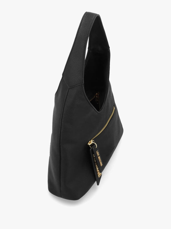 Love Moschino Chime Black Shoulder Bag