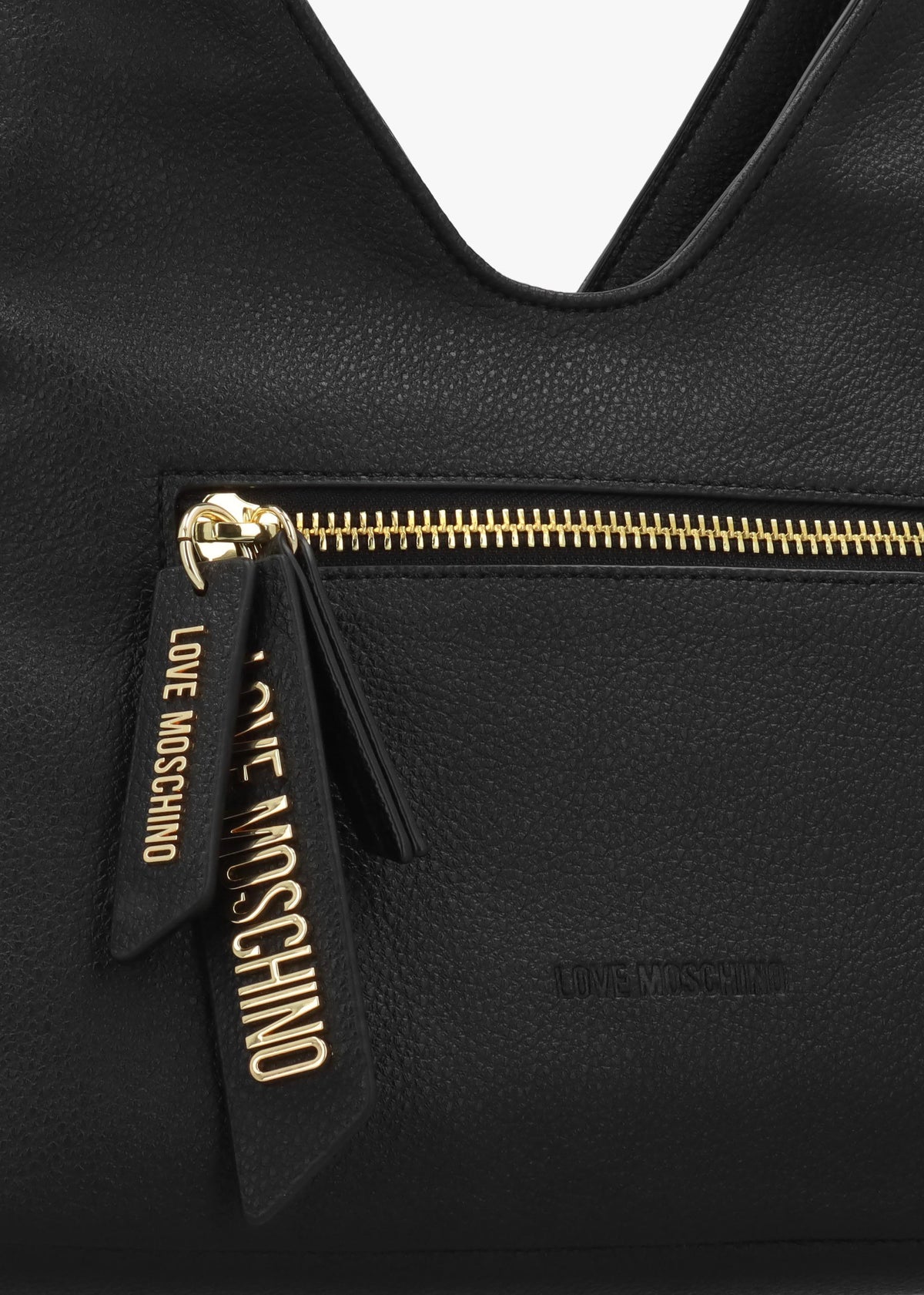 Love Moschino Chime Black Shoulder Bag