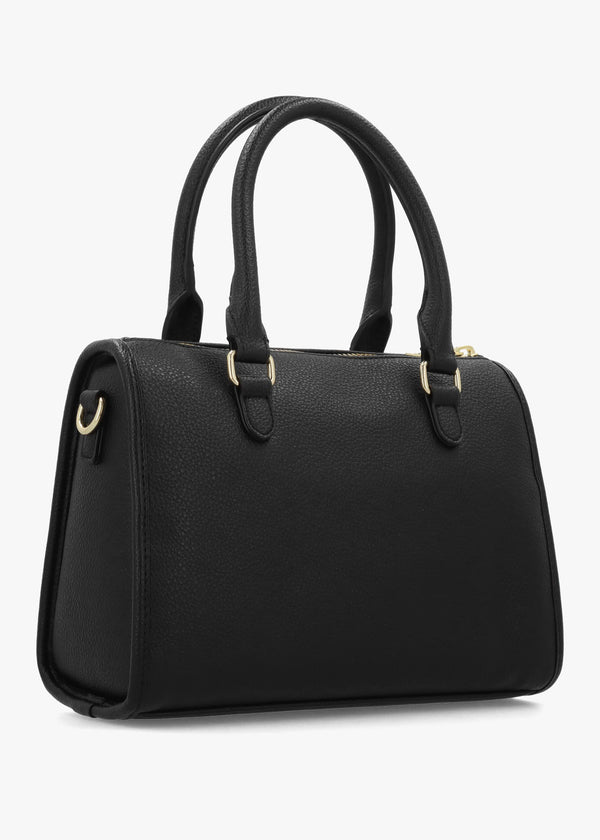 Love Moschino Small Chime Black Tote Bag