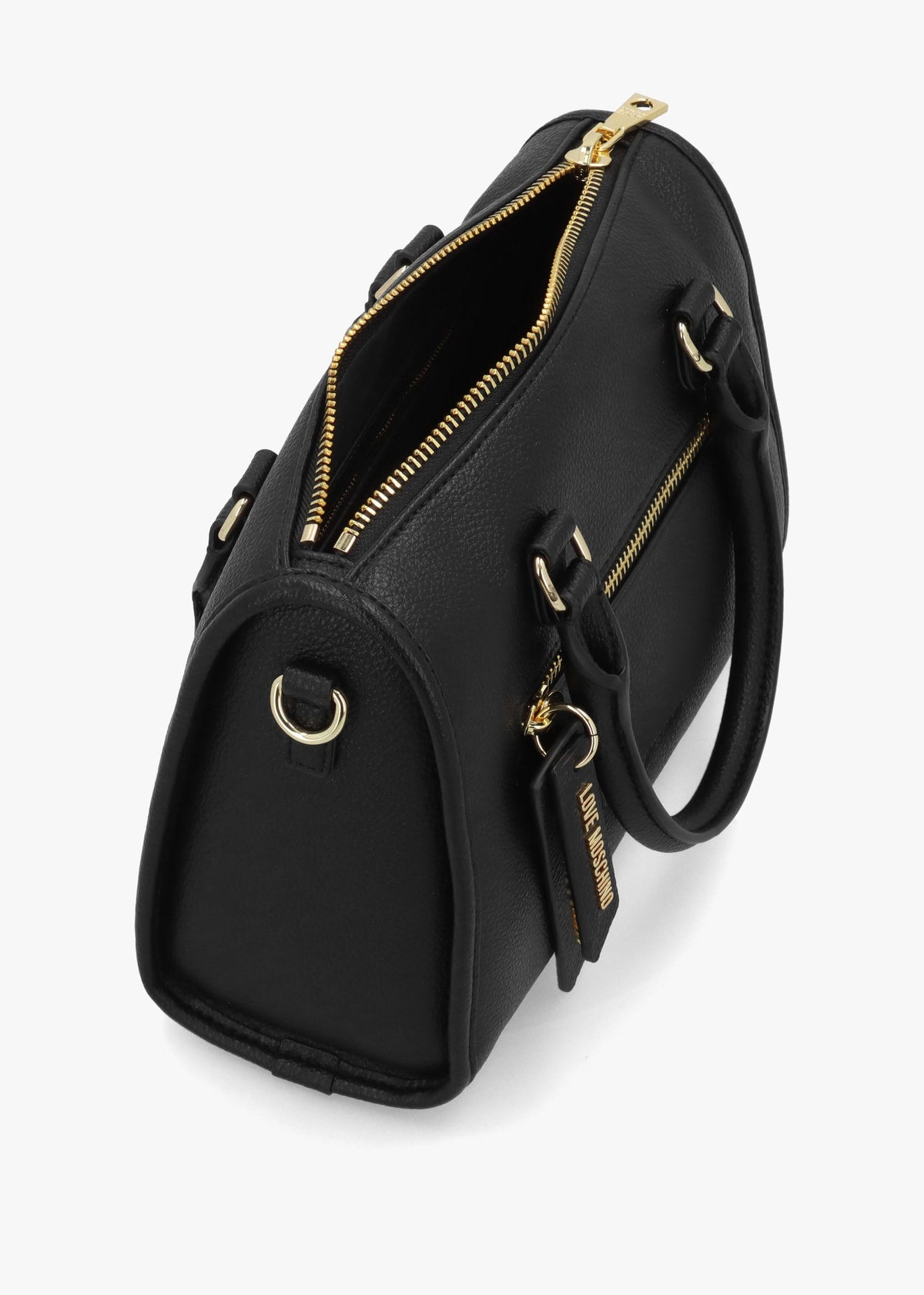 Love Moschino Small Chime Black Tote Bag