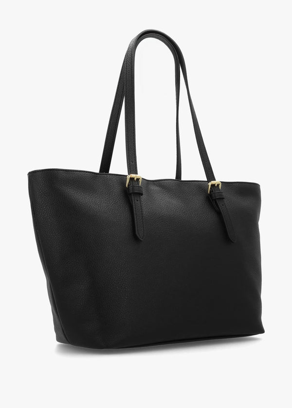 Love Moschino Chime Black Tote Bag