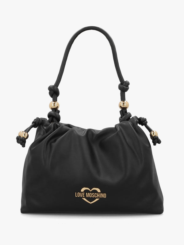 Love Moschino Lollipop Black Shoulder Bag