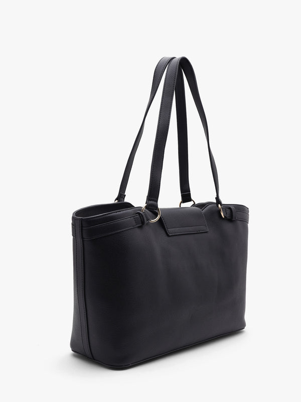 Love Moschino Frieze Black Shopper Bag
