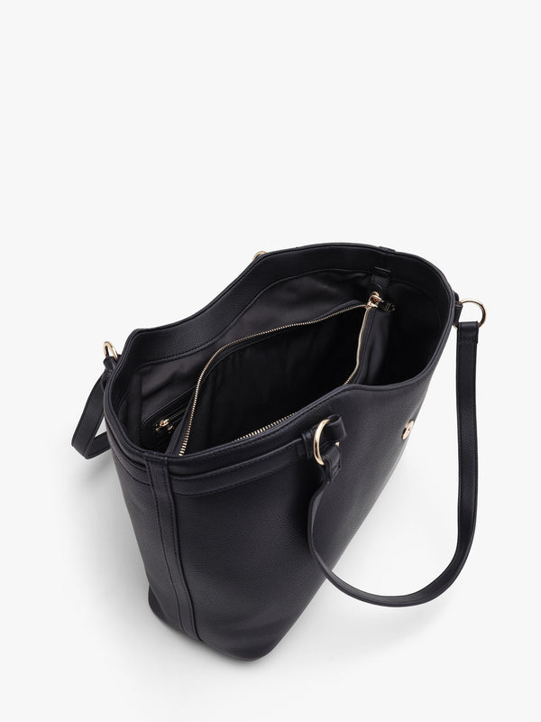 Love Moschino Frieze Black Shopper Bag