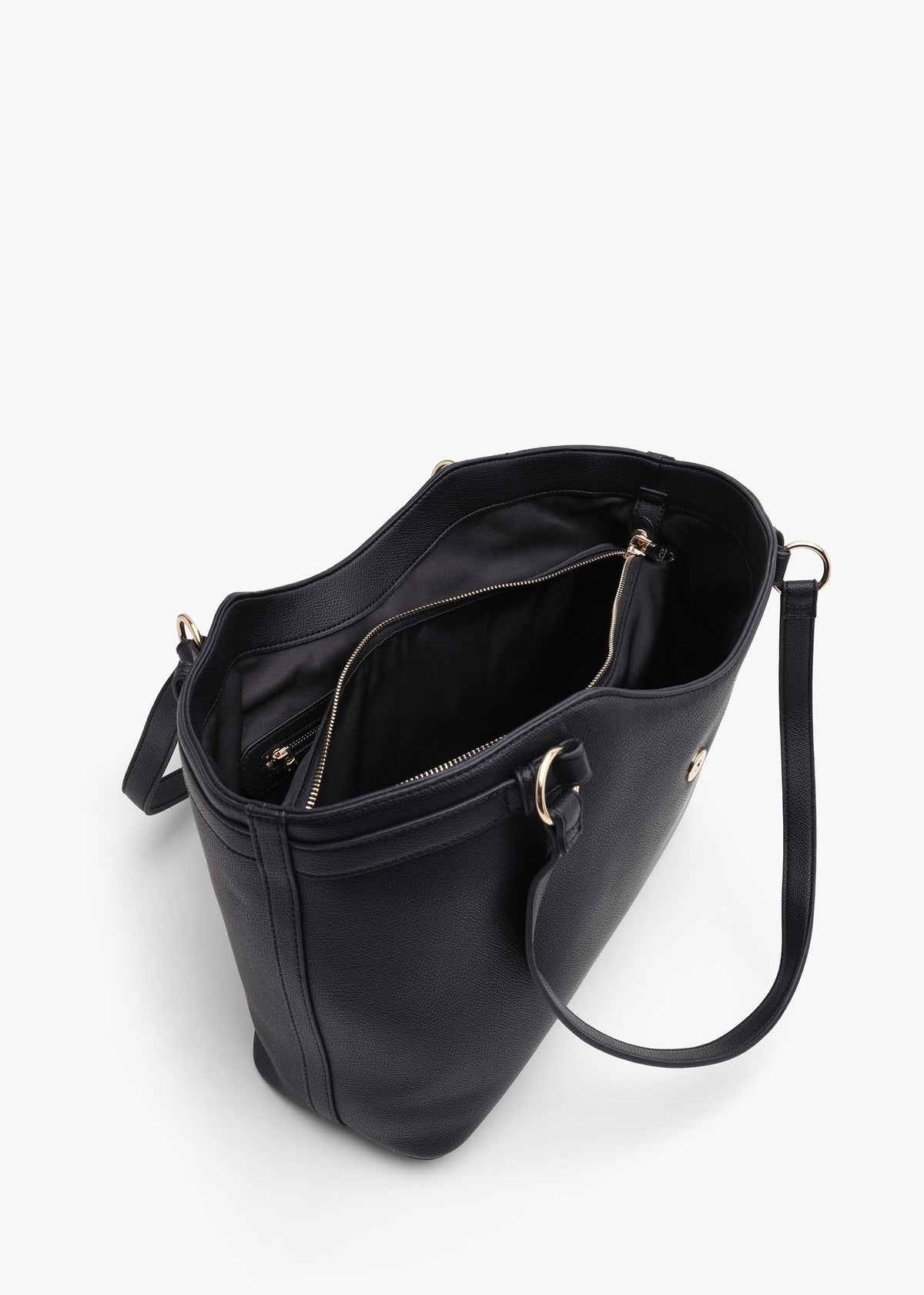 Love Moschino Frieze Black Shopper Bag