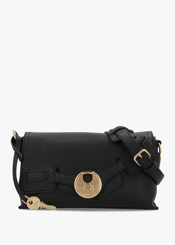 Love Moschino Padlock Black Cross-Body Bag