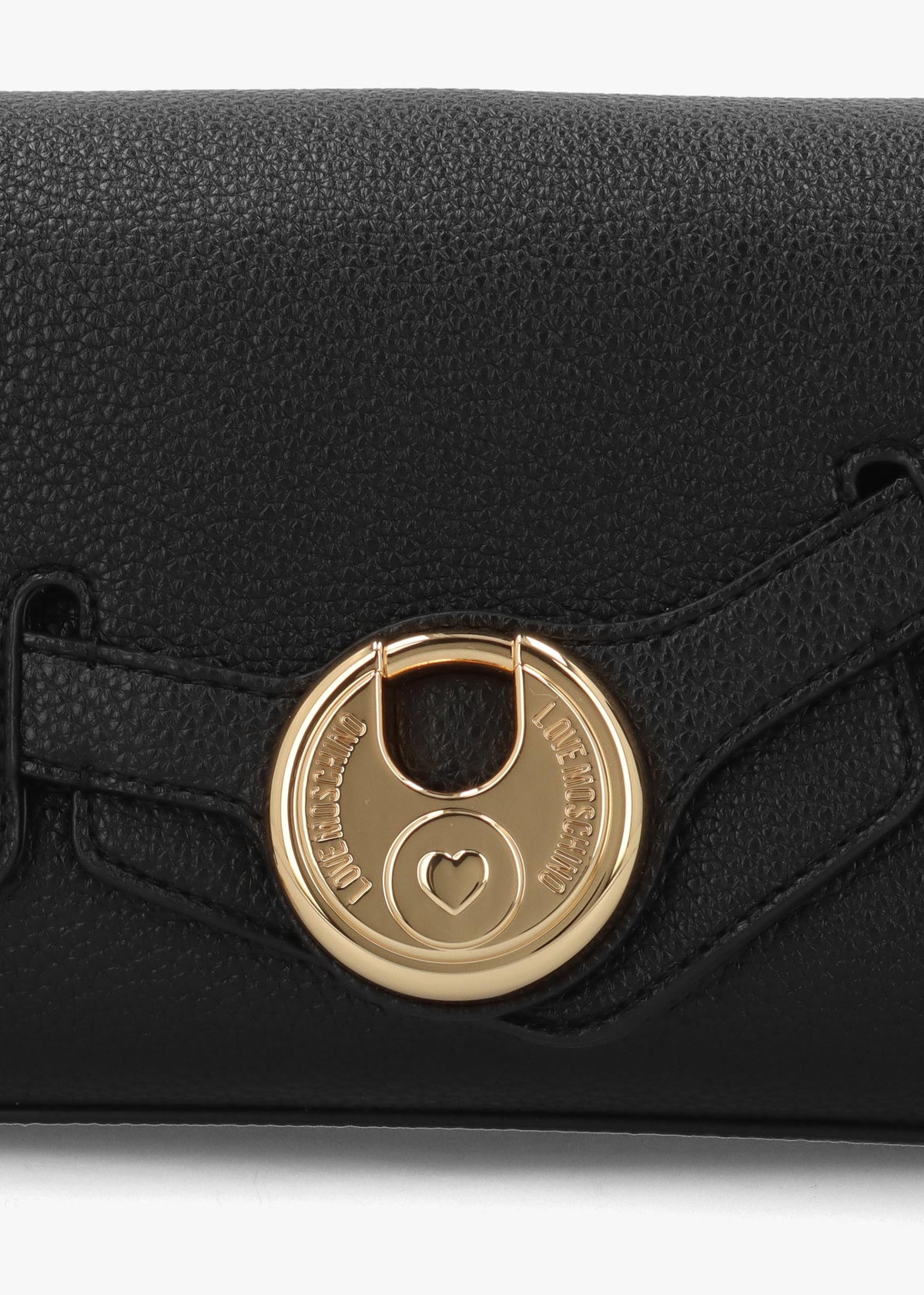 Love Moschino Padlock Black Cross-Body Bag