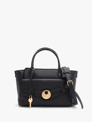 Love Moschino Padlock Black Tote Bag