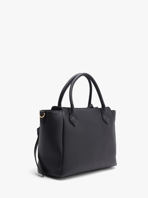 Love Moschino Padlock Black Tote Bag