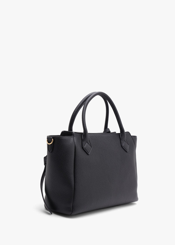 Love Moschino Padlock Black Tote Bag