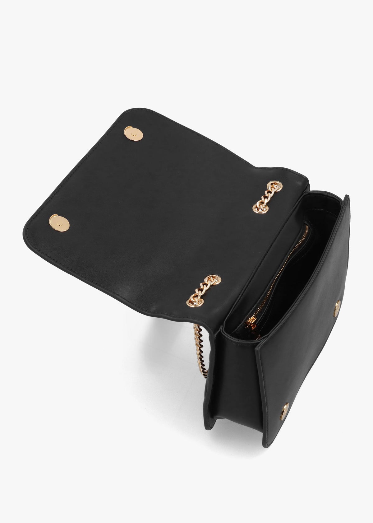 Love Moschino Peace & Love Black Cross-Body Bag