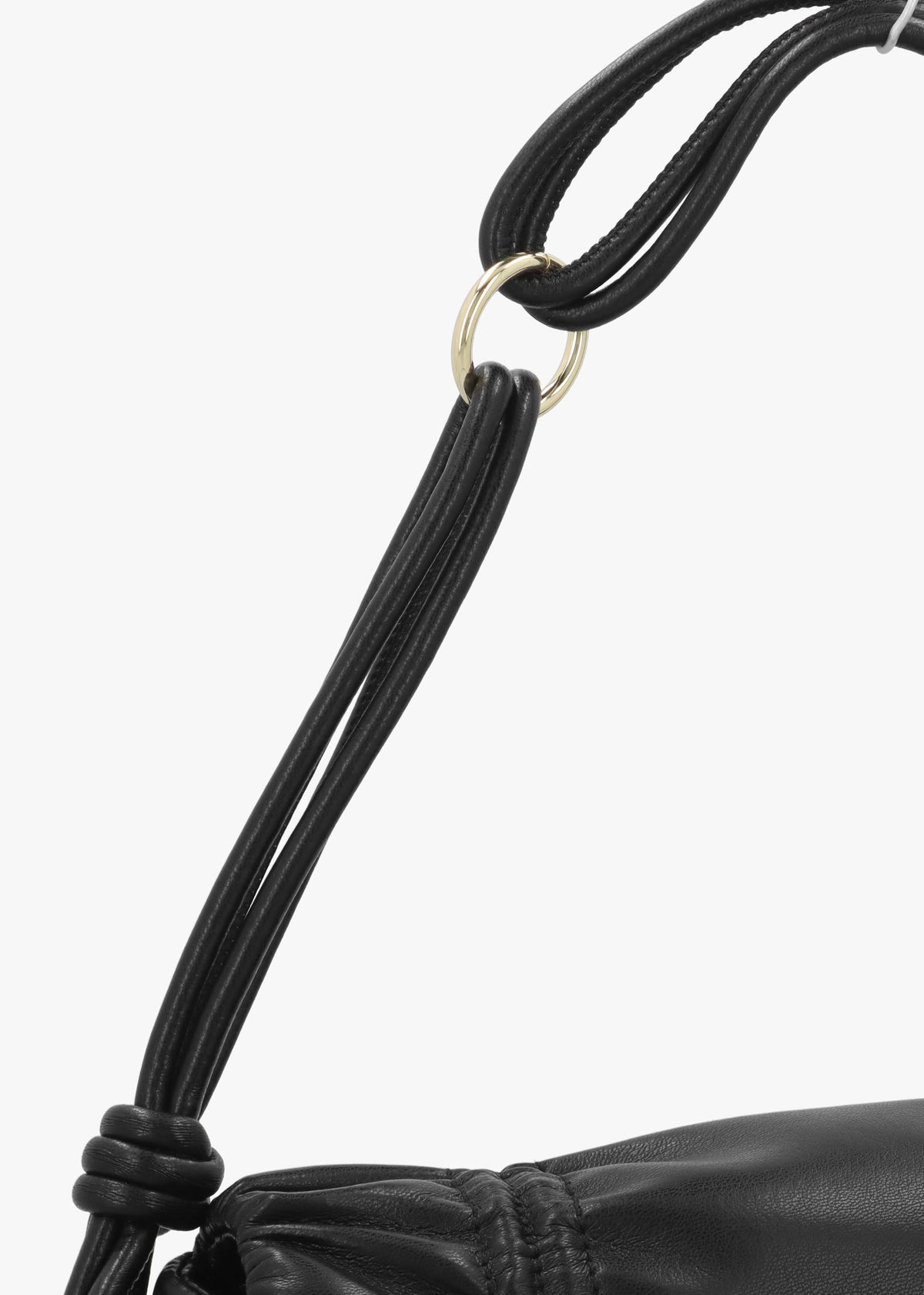 Love Moschino Softy Bow Black Shoulder Bag