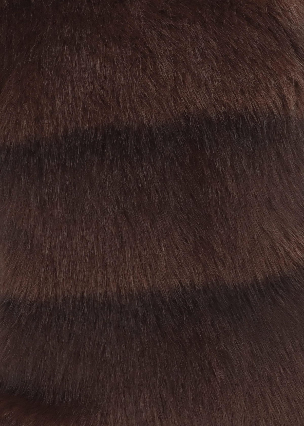 Small Brown Faux Fur Cross-Body Bag