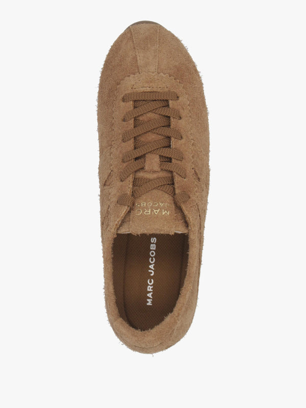 Marc Jacobs The Suede 400 Bleecker Hazelnut Runner Trainers