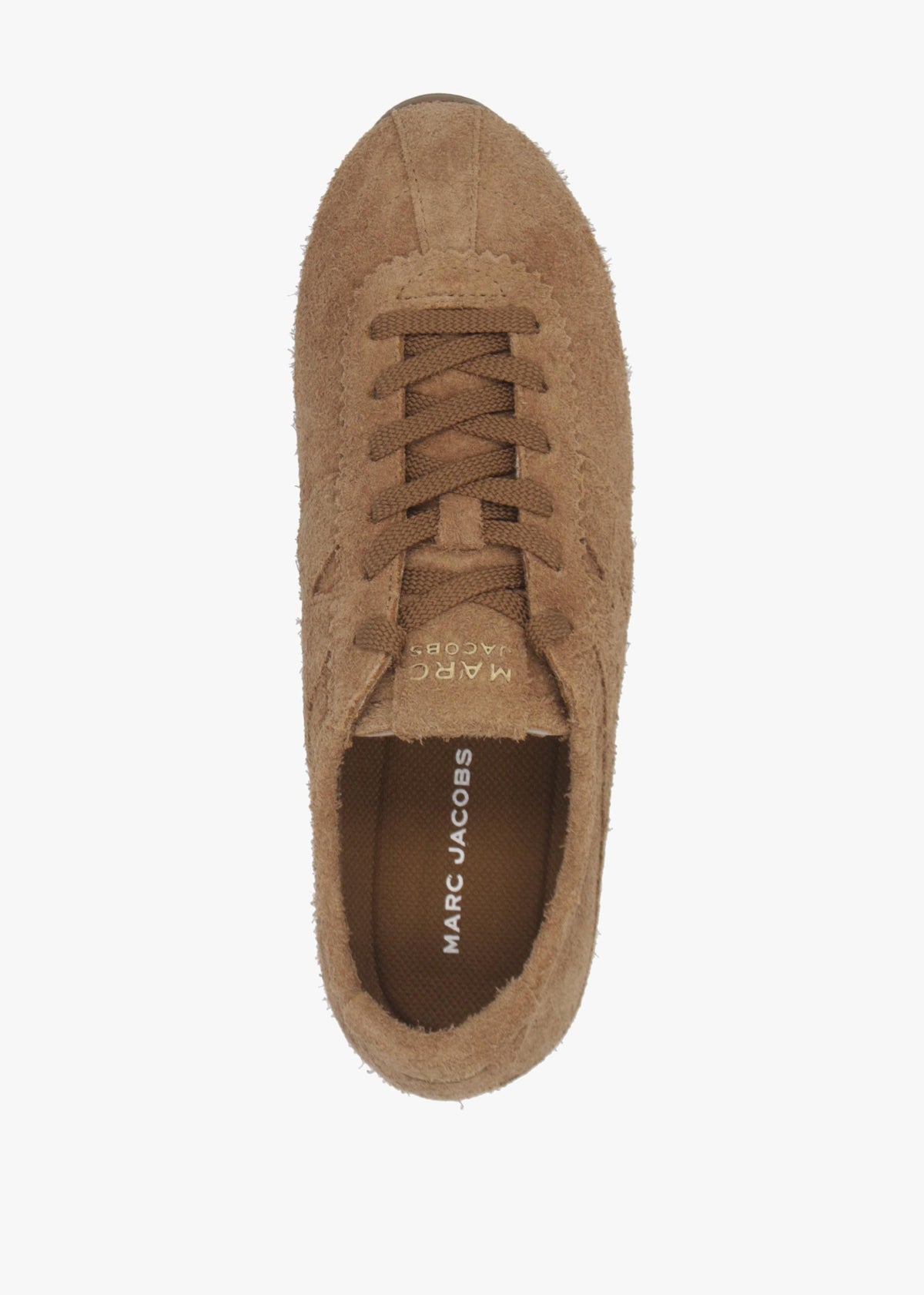 Marc Jacobs The Suede 400 Bleecker Hazelnut Runner Trainers