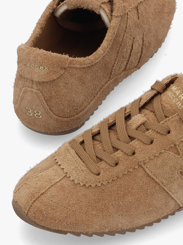 Marc Jacobs The Suede 400 Bleecker Hazelnut Runner Trainers
