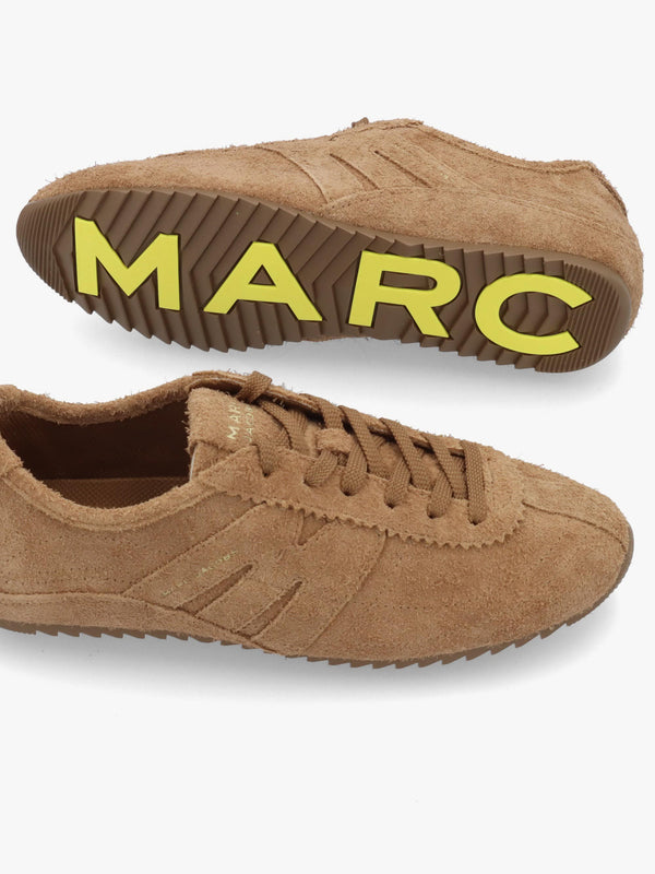 Marc Jacobs The Suede 400 Bleecker Hazelnut Runner Trainers