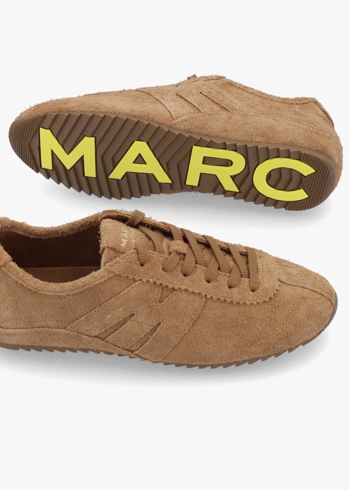 Marc Jacobs The Suede 400 Bleecker Hazelnut Runner Trainers