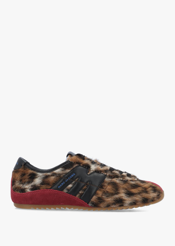 Marc Jacobs The Suede 400 Bleecker Brown Multi Runner Trainers