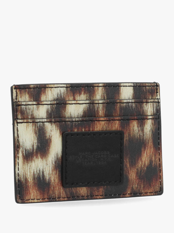 Marc Jacobs The Leopard Brown Multi Card Case