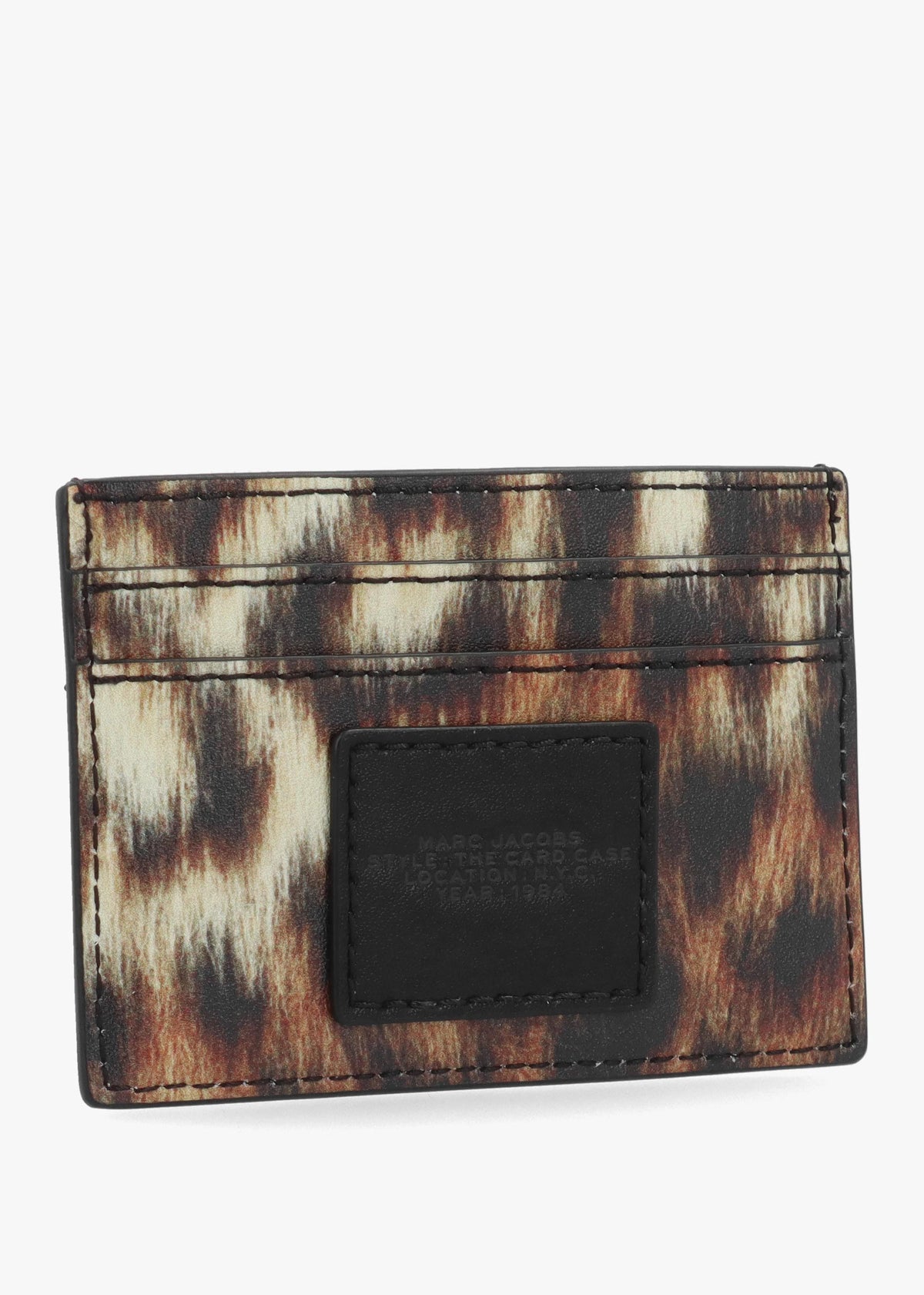 Marc Jacobs The Leopard Brown Multi Card Case