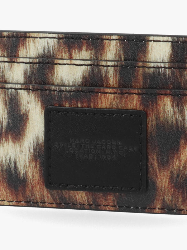 Marc Jacobs The Leopard Brown Multi Card Case