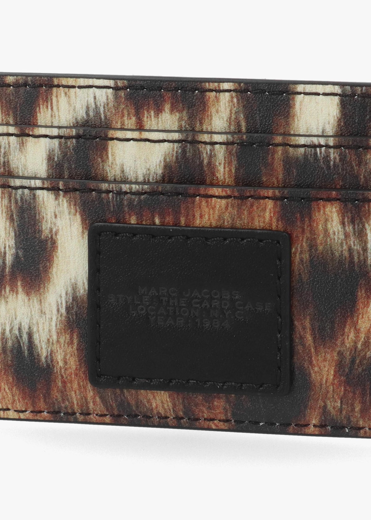 Marc Jacobs The Leopard Brown Multi Card Case
