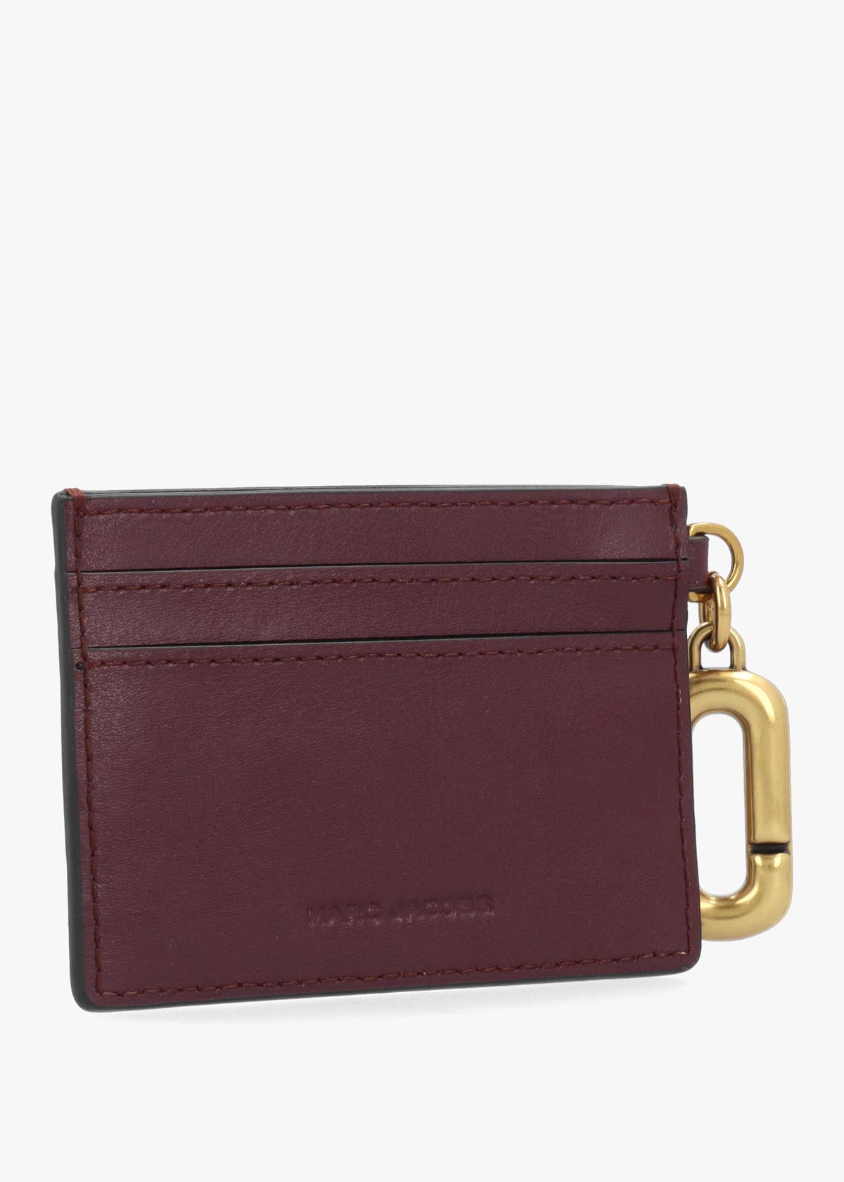 Marc Jacobs Scene Dark Port Leather Card Case