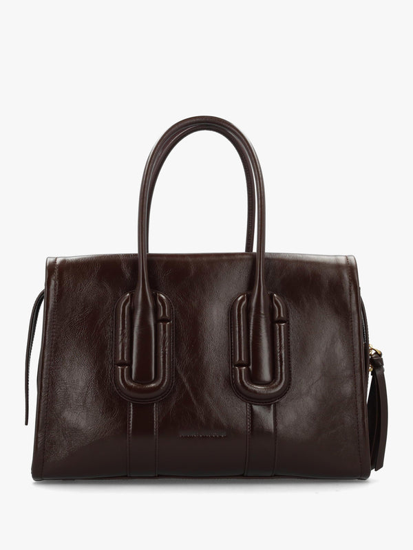 Marc Jacobs Babe City Fondant Crinkle Leather Tote Bag