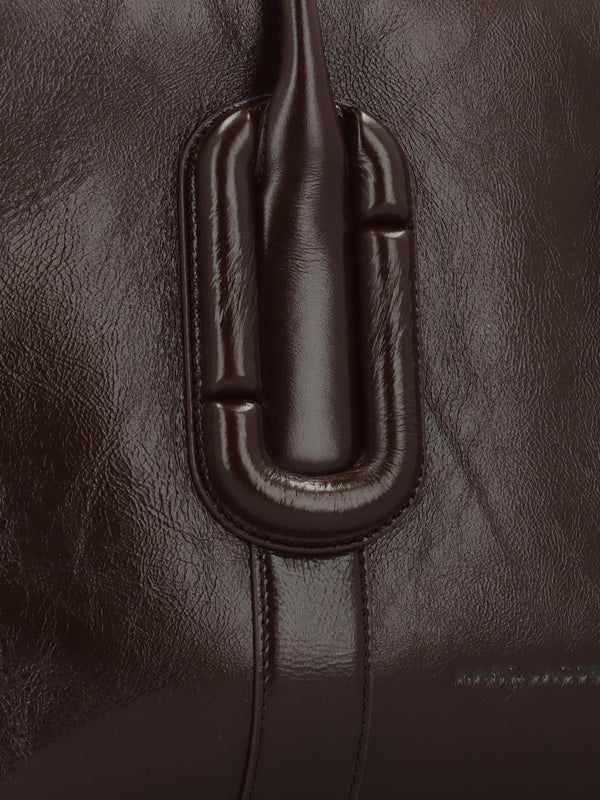 Marc Jacobs Babe City Fondant Crinkle Leather Tote Bag