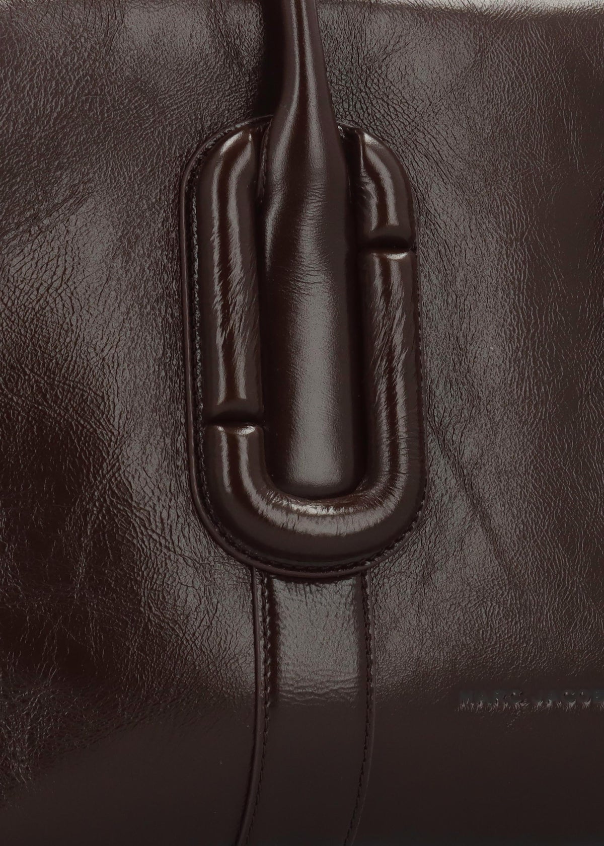 Marc Jacobs Babe City Fondant Crinkle Leather Tote Bag