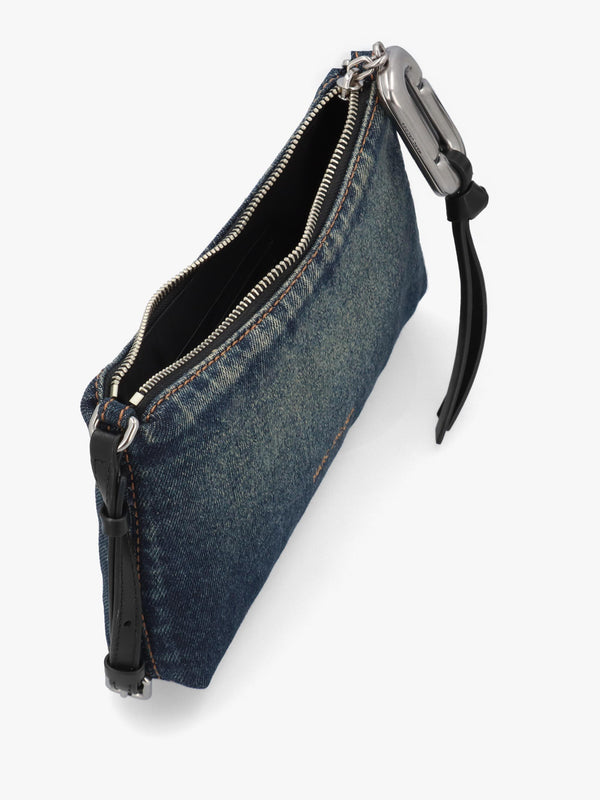 MARC JACOBS The Pouch Mini True Indigo Bag