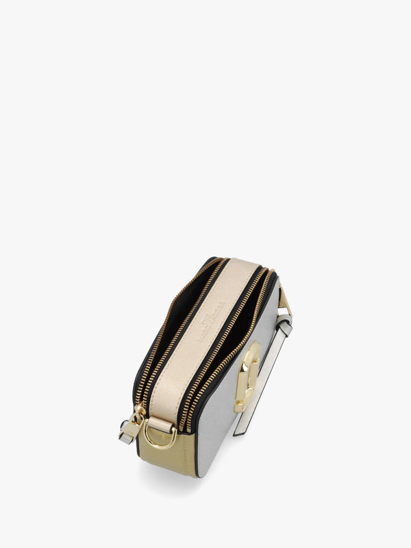 The Colorblock Chain Platinum Multi Snapshot Bag