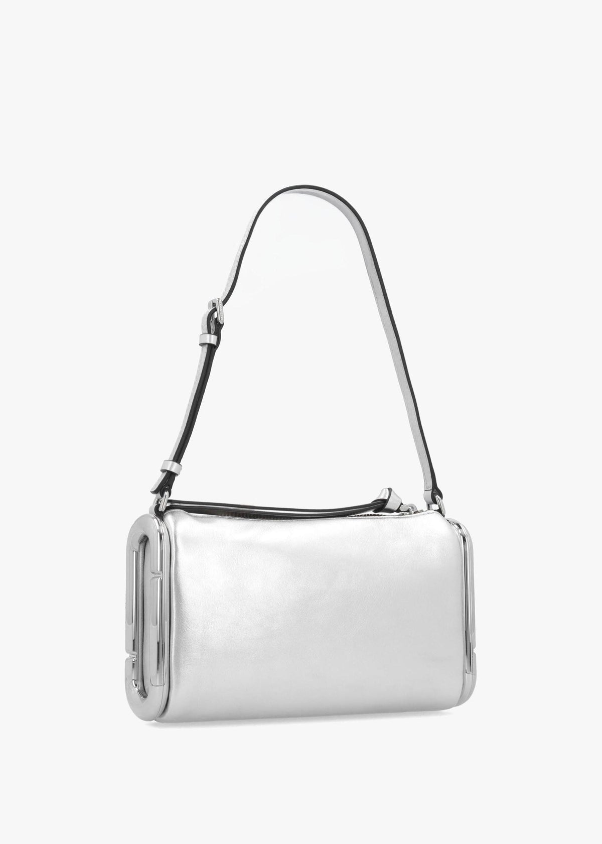 Scene Small Silver Metallic Shoulder Bag