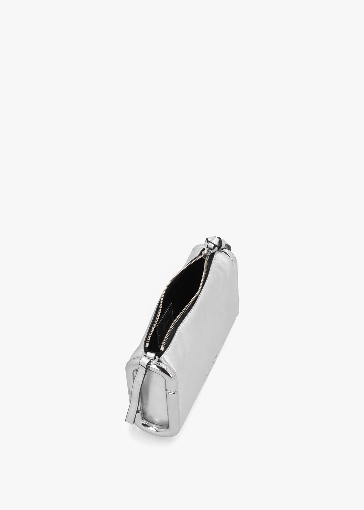 Scene Small Silver Metallic Shoulder Bag