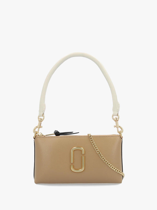 The Snapshot Convertible Camel Multi Leather Shoulder Bag