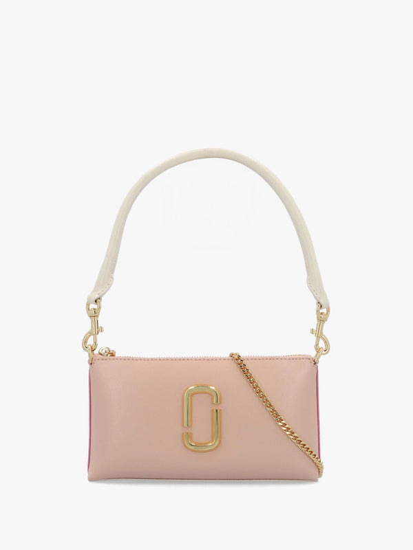 The Snapshot Convertible Rose Multi Leather Shoulder Bag