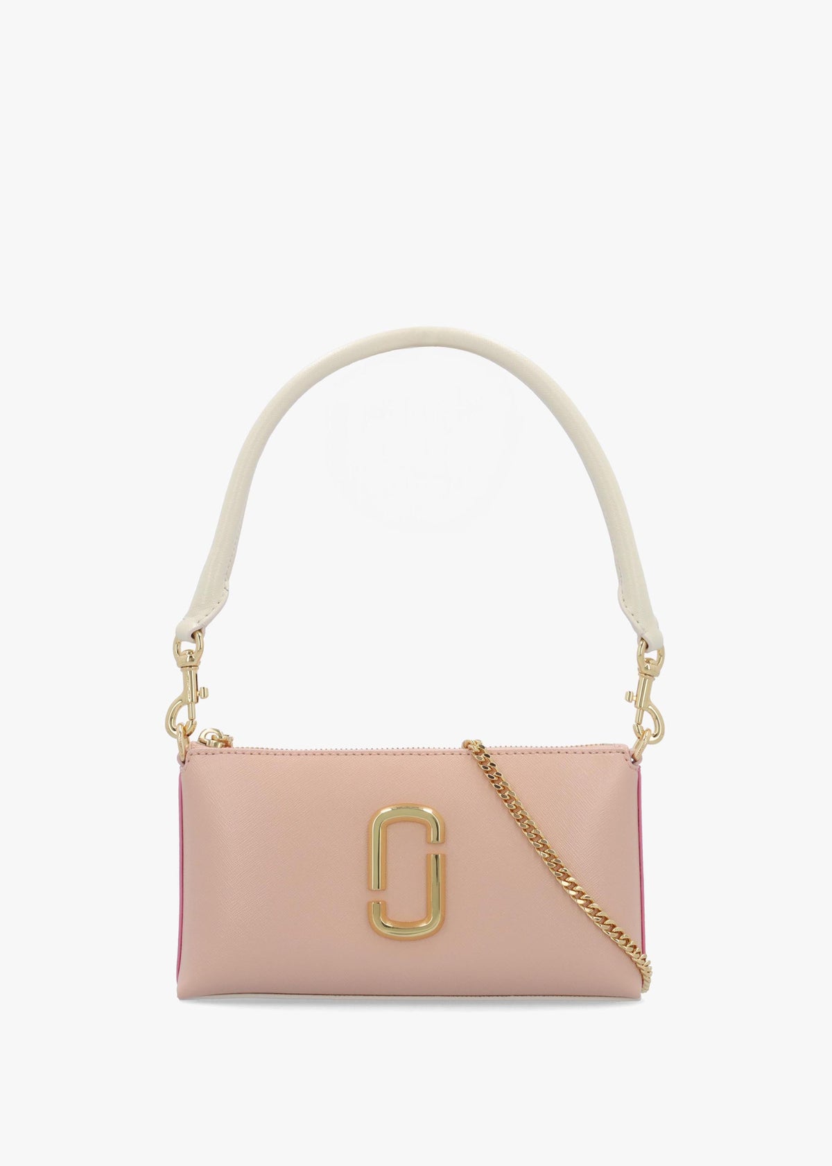 The Snapshot Convertible Rose Multi Leather Shoulder Bag
